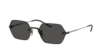Das Bild zeigt die Oliver Peoples Sonnenbrille OV1353ST 506287 leicht seitlich.